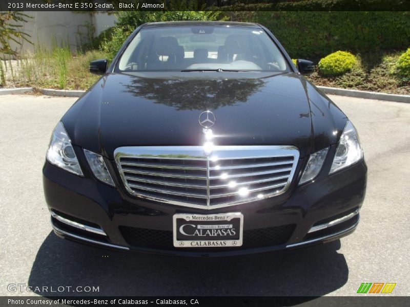Black / Almond 2013 Mercedes-Benz E 350 Sedan