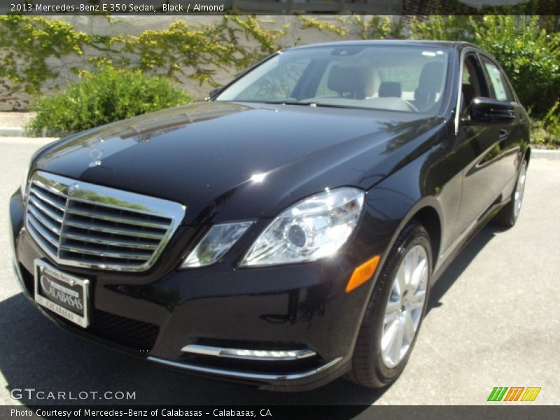 Black / Almond 2013 Mercedes-Benz E 350 Sedan