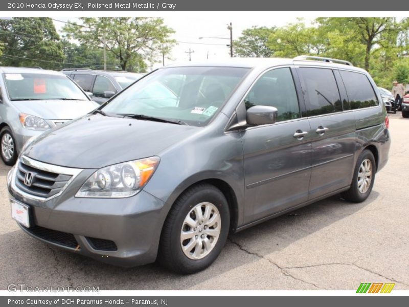 Polished Metal Metallic / Gray 2010 Honda Odyssey EX