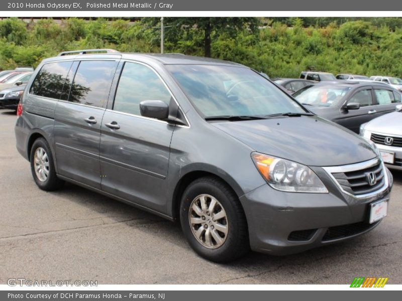 Polished Metal Metallic / Gray 2010 Honda Odyssey EX