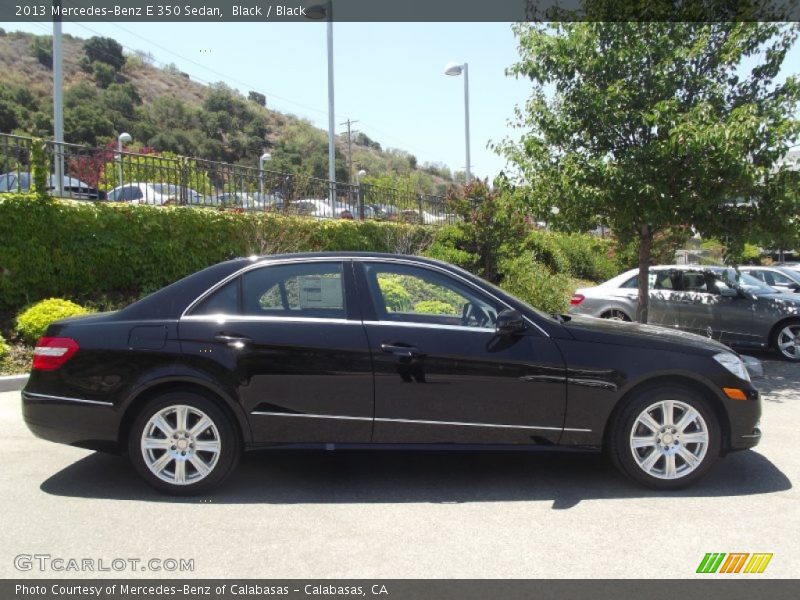 Black / Black 2013 Mercedes-Benz E 350 Sedan