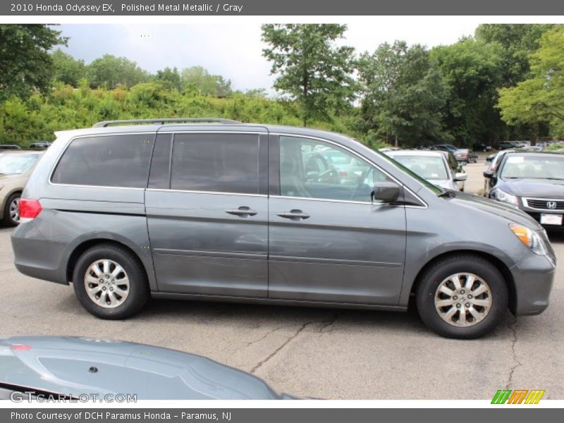 Polished Metal Metallic / Gray 2010 Honda Odyssey EX