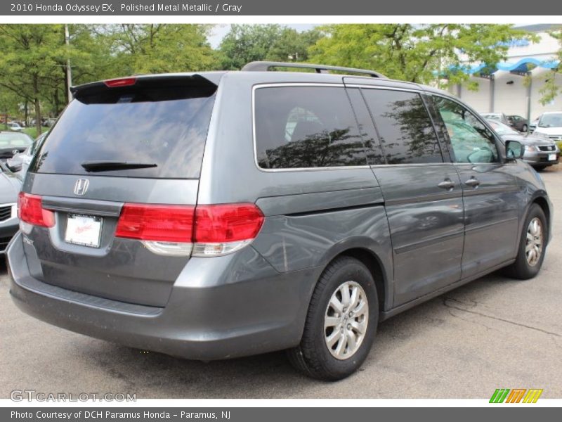 Polished Metal Metallic / Gray 2010 Honda Odyssey EX