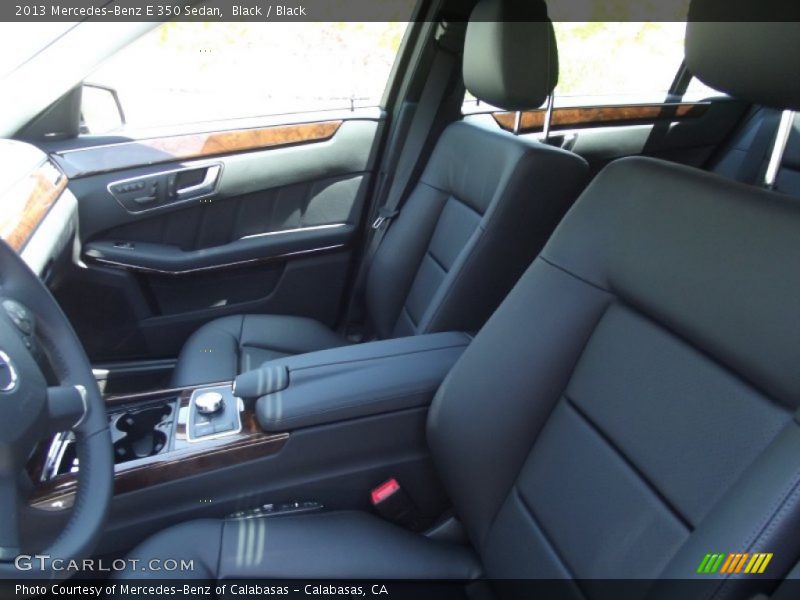 Black / Black 2013 Mercedes-Benz E 350 Sedan