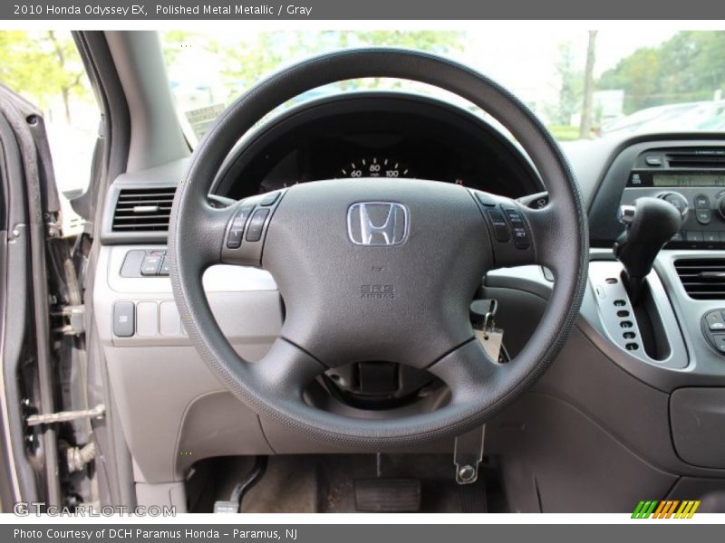 Polished Metal Metallic / Gray 2010 Honda Odyssey EX