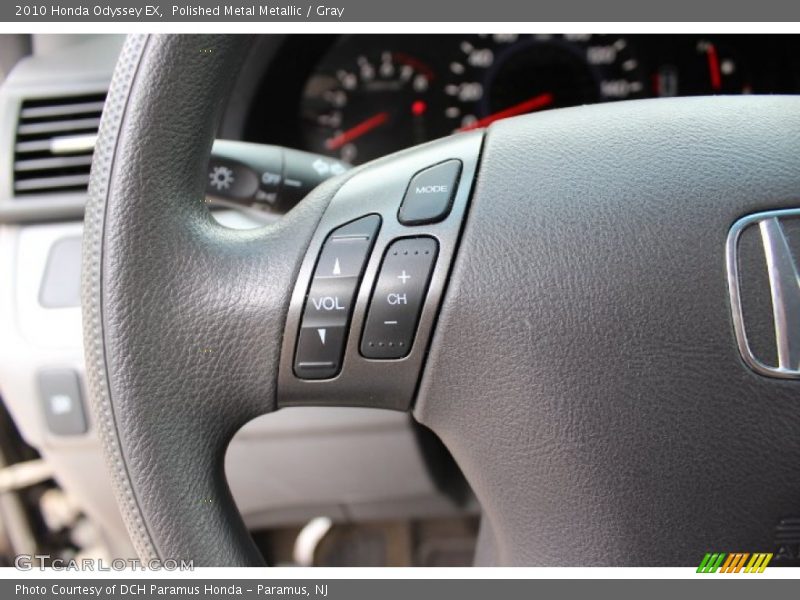 Polished Metal Metallic / Gray 2010 Honda Odyssey EX