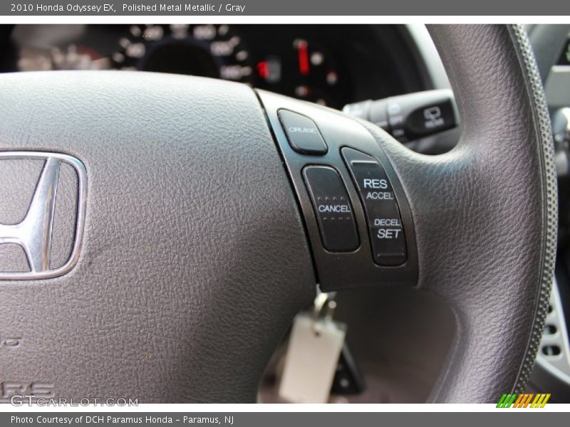 Polished Metal Metallic / Gray 2010 Honda Odyssey EX