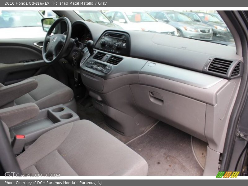 Polished Metal Metallic / Gray 2010 Honda Odyssey EX