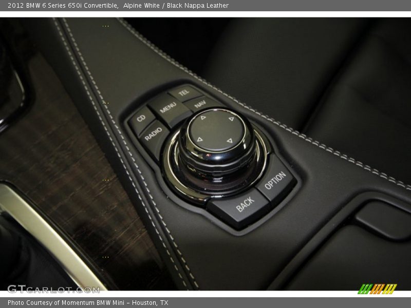 Alpine White / Black Nappa Leather 2012 BMW 6 Series 650i Convertible
