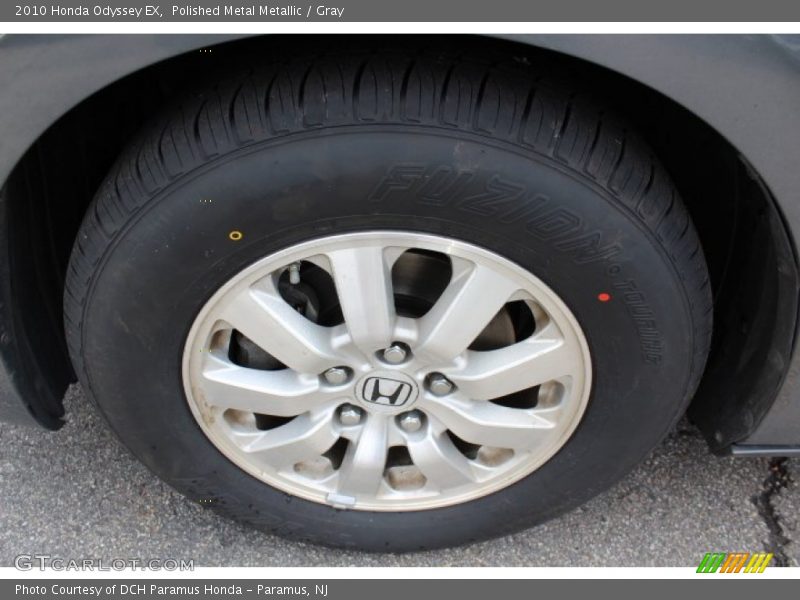 Polished Metal Metallic / Gray 2010 Honda Odyssey EX