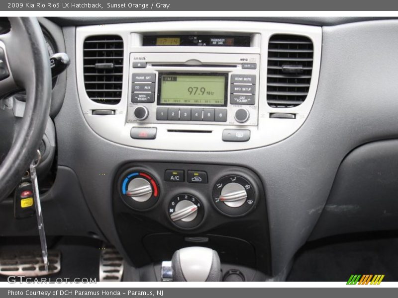Sunset Orange / Gray 2009 Kia Rio Rio5 LX Hatchback