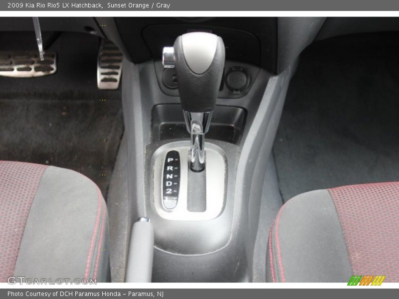 Sunset Orange / Gray 2009 Kia Rio Rio5 LX Hatchback