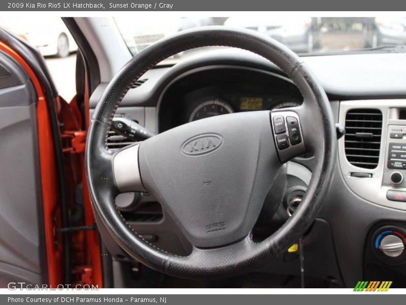 Sunset Orange / Gray 2009 Kia Rio Rio5 LX Hatchback