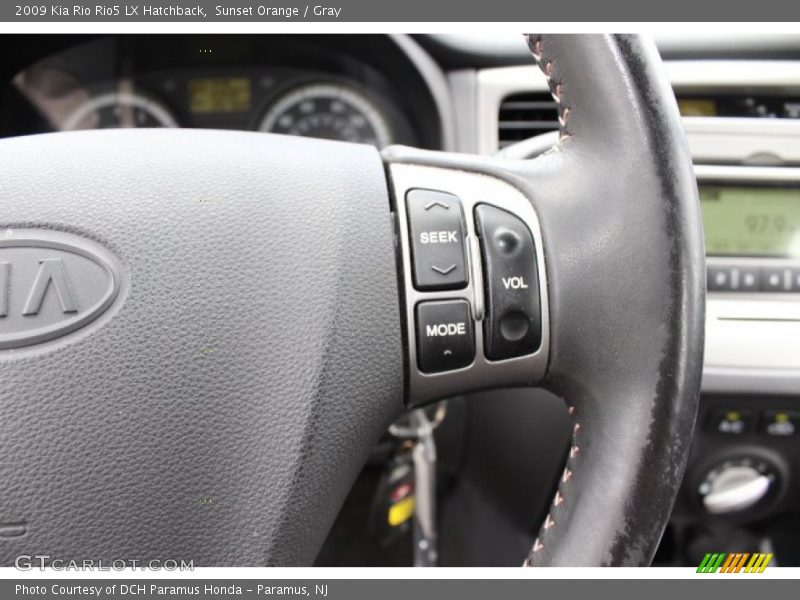 Sunset Orange / Gray 2009 Kia Rio Rio5 LX Hatchback