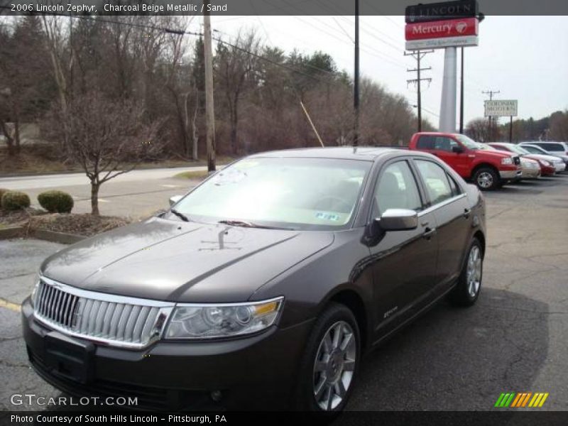 Charcoal Beige Metallic / Sand 2006 Lincoln Zephyr