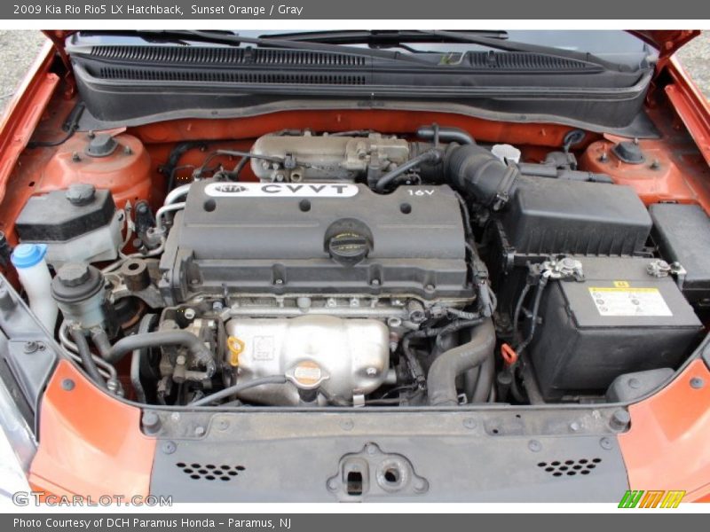Sunset Orange / Gray 2009 Kia Rio Rio5 LX Hatchback