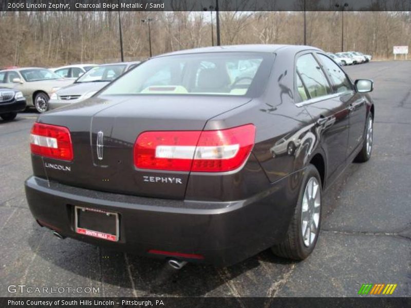 Charcoal Beige Metallic / Sand 2006 Lincoln Zephyr