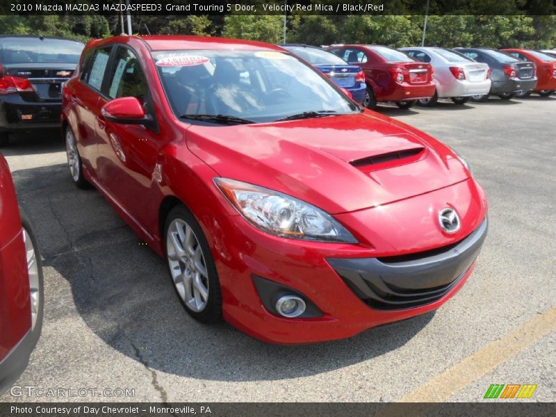 Velocity Red Mica / Black/Red 2010 Mazda MAZDA3 MAZDASPEED3 Grand Touring 5 Door