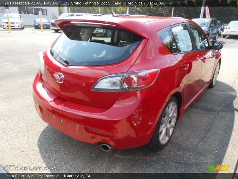 Velocity Red Mica / Black/Red 2010 Mazda MAZDA3 MAZDASPEED3 Grand Touring 5 Door