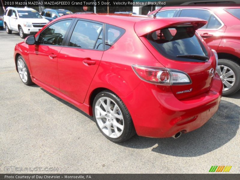 Velocity Red Mica / Black/Red 2010 Mazda MAZDA3 MAZDASPEED3 Grand Touring 5 Door