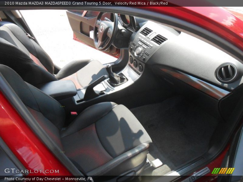 Velocity Red Mica / Black/Red 2010 Mazda MAZDA3 MAZDASPEED3 Grand Touring 5 Door