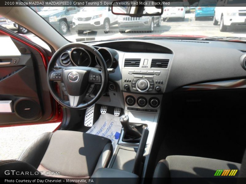 Velocity Red Mica / Black/Red 2010 Mazda MAZDA3 MAZDASPEED3 Grand Touring 5 Door