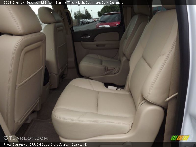 Summit White / Light Cashmere/Dark Cashmere 2013 Chevrolet Suburban LTZ 4x4
