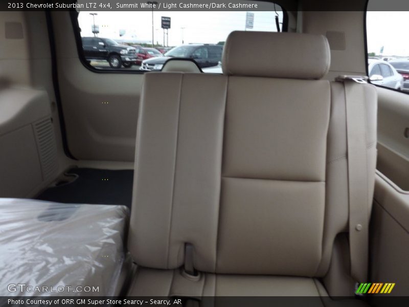 Summit White / Light Cashmere/Dark Cashmere 2013 Chevrolet Suburban LTZ 4x4