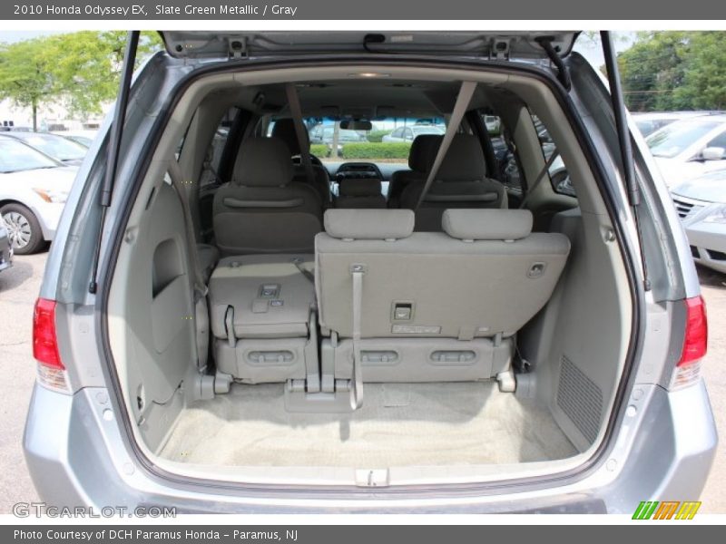 Slate Green Metallic / Gray 2010 Honda Odyssey EX