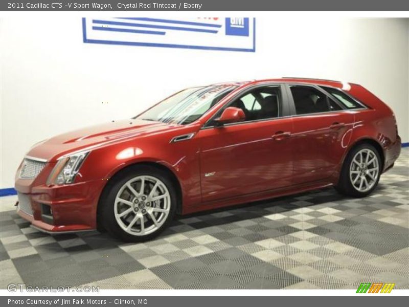  2011 CTS -V Sport Wagon Crystal Red Tintcoat