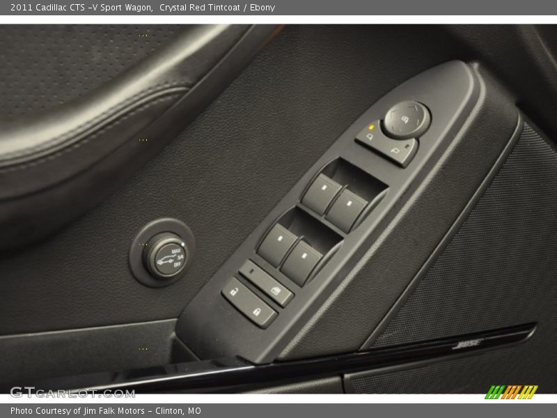 Controls of 2011 CTS -V Sport Wagon