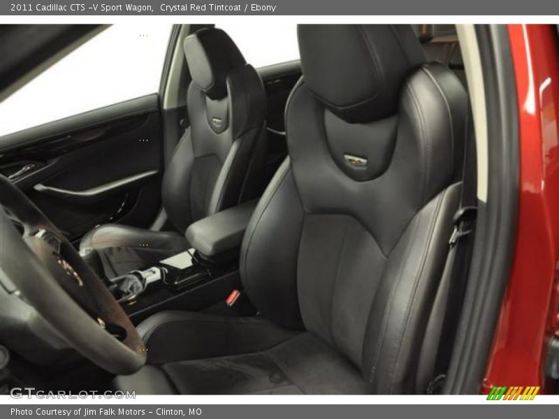 Front Seat of 2011 CTS -V Sport Wagon