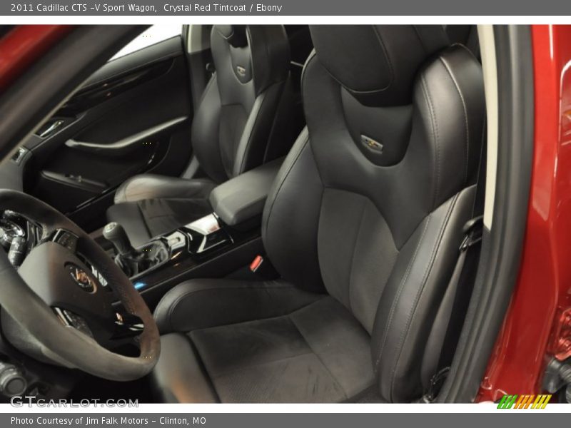  2011 CTS -V Sport Wagon Ebony Interior