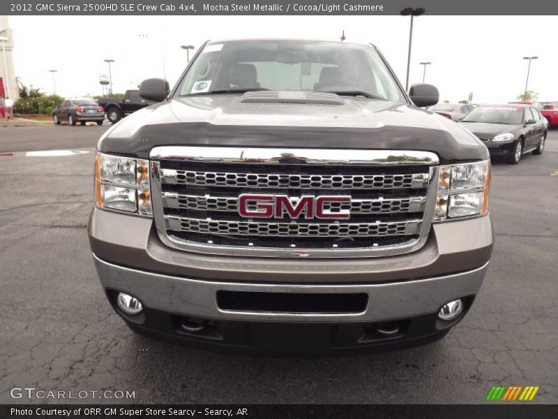 Mocha Steel Metallic / Cocoa/Light Cashmere 2012 GMC Sierra 2500HD SLE Crew Cab 4x4
