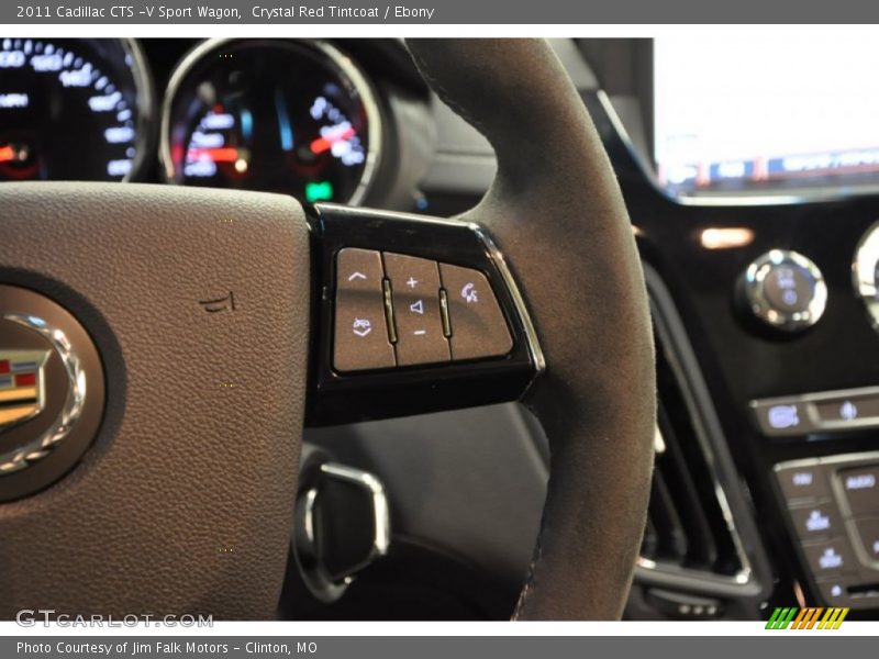 Controls of 2011 CTS -V Sport Wagon