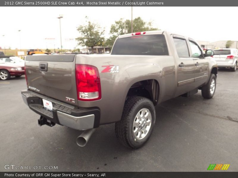 Mocha Steel Metallic / Cocoa/Light Cashmere 2012 GMC Sierra 2500HD SLE Crew Cab 4x4