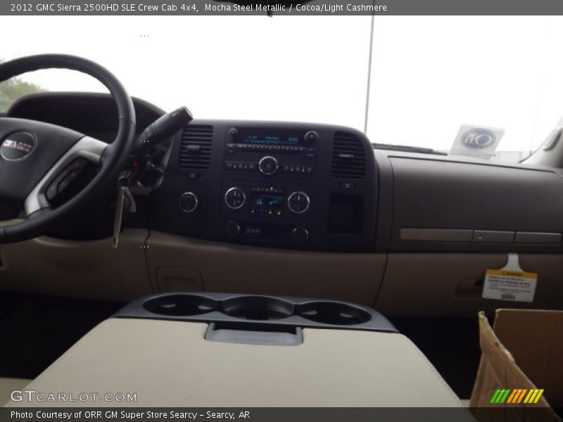 Mocha Steel Metallic / Cocoa/Light Cashmere 2012 GMC Sierra 2500HD SLE Crew Cab 4x4