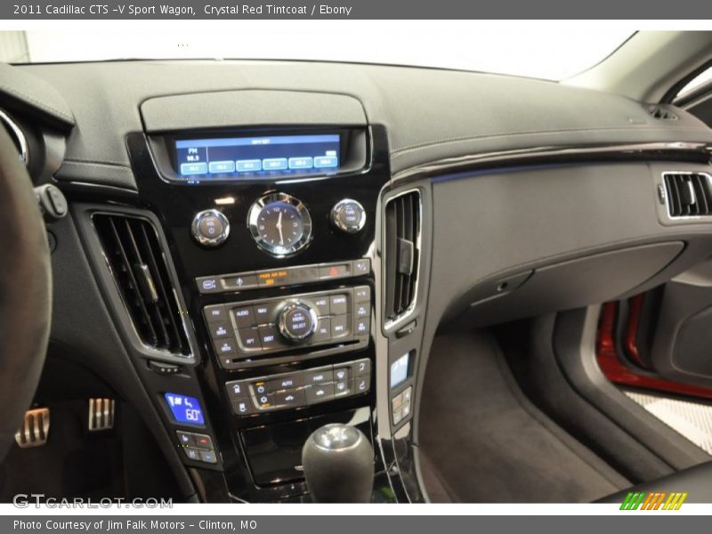 Controls of 2011 CTS -V Sport Wagon