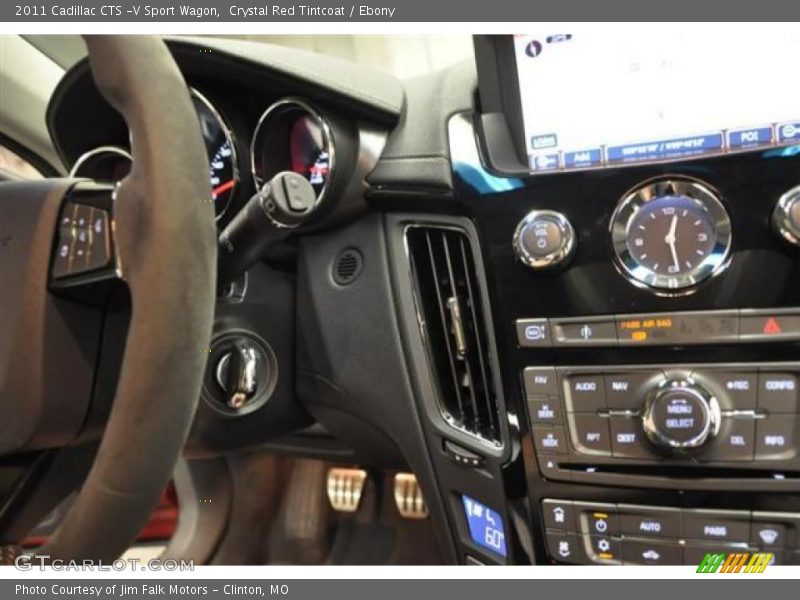 Controls of 2011 CTS -V Sport Wagon