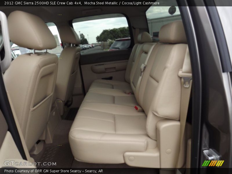 Mocha Steel Metallic / Cocoa/Light Cashmere 2012 GMC Sierra 2500HD SLE Crew Cab 4x4