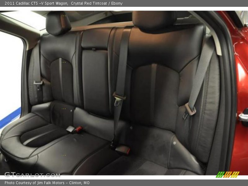Rear Seat of 2011 CTS -V Sport Wagon