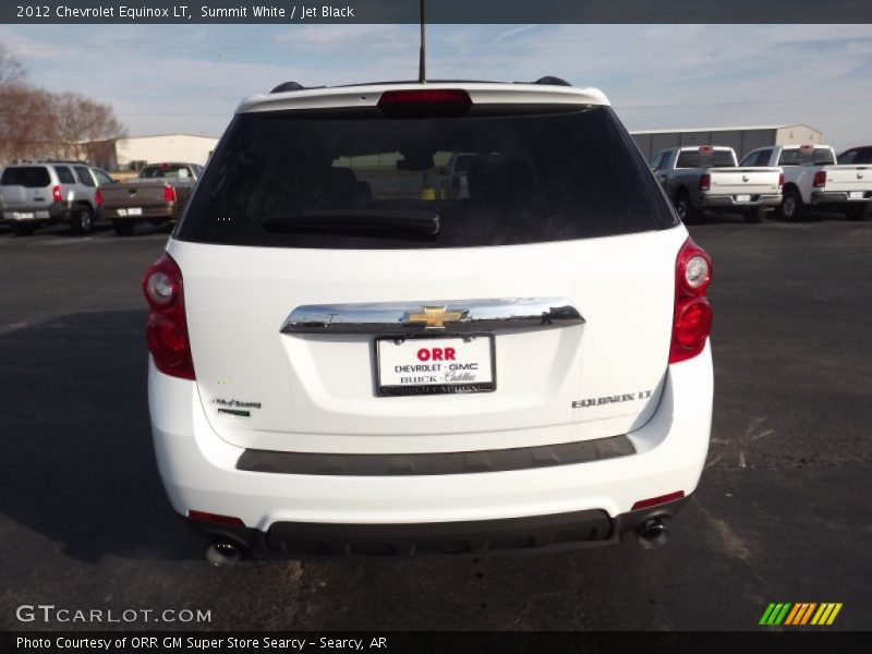 Summit White / Jet Black 2012 Chevrolet Equinox LT