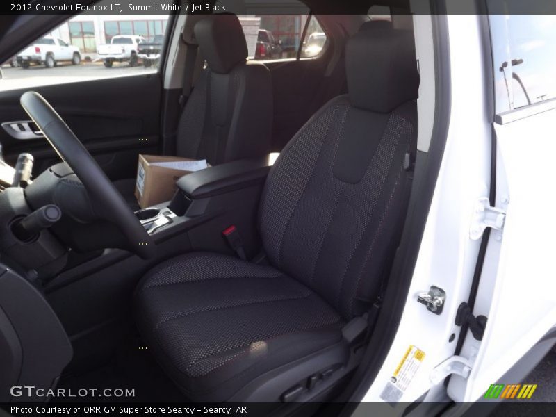 Summit White / Jet Black 2012 Chevrolet Equinox LT