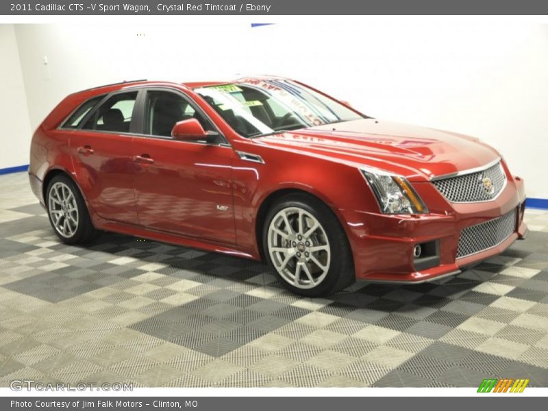  2011 CTS -V Sport Wagon Crystal Red Tintcoat