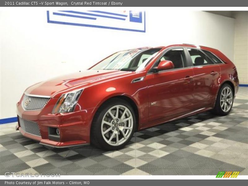 Front 3/4 View of 2011 CTS -V Sport Wagon