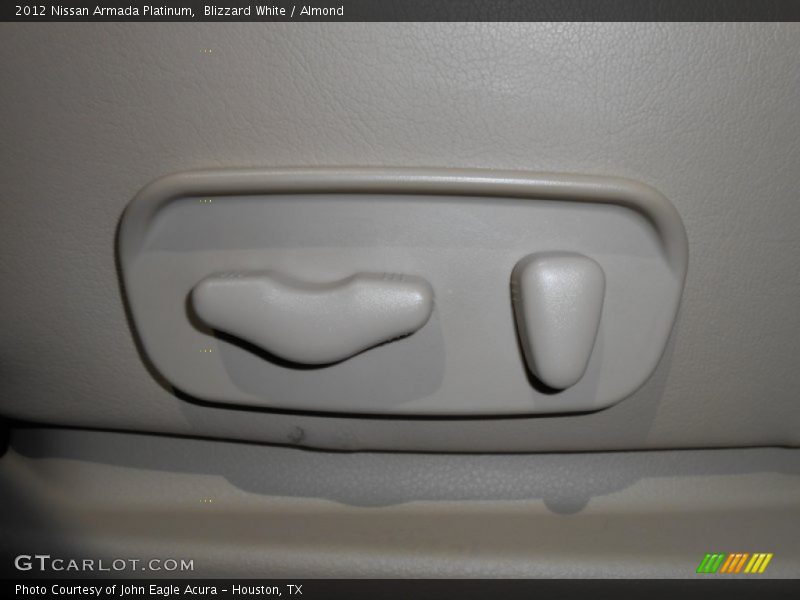 Blizzard White / Almond 2012 Nissan Armada Platinum
