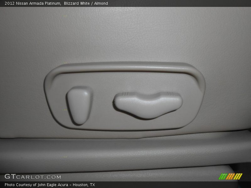 Blizzard White / Almond 2012 Nissan Armada Platinum