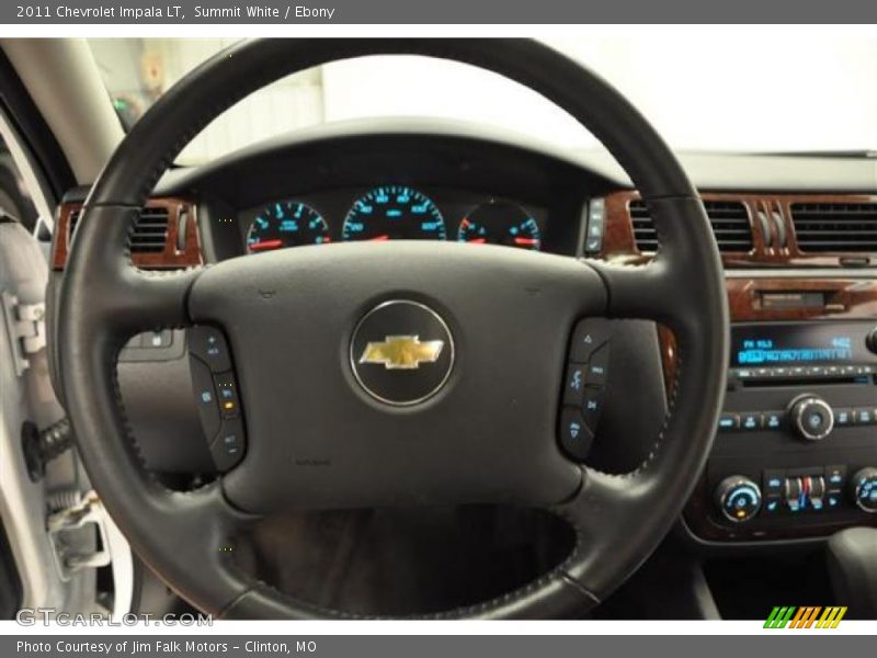Summit White / Ebony 2011 Chevrolet Impala LT