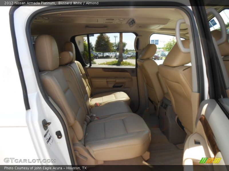 Blizzard White / Almond 2012 Nissan Armada Platinum