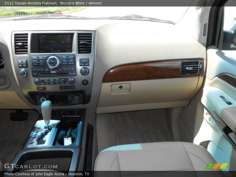Blizzard White / Almond 2012 Nissan Armada Platinum